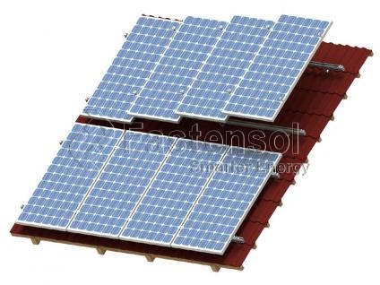 fabricante do sistema de montagem solar de telhado inclinado