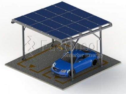 Solar Garagem Sistema De Montagem